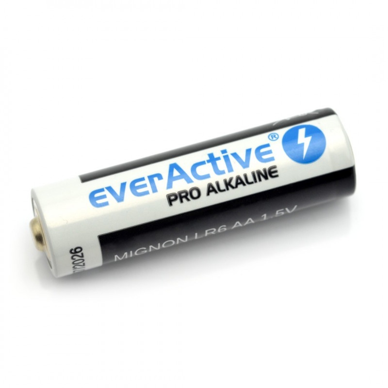 Bateria AA (R6 LR6) alkaliczna EverActive Pro