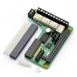 PiFace Relay+ - rozszerzenie do Raspberry Pi 2/B+