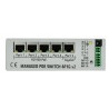 4F1G Switch 4 porty 10/100Mb PoE + 1 port 1Gb - zarządzalny switch - zdjęcie 2