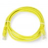 Przewód sieciowy Ethernet Patchcord UTP 5e 1,5 m - zielony - zdjęcie 2