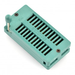 Podstawka testowa ZIF 24pin raster 15,24mm