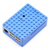 Pi-Blox - obudowa Raspberry Pi Model 3/2/B+ - niebieska - zdjęcie 1