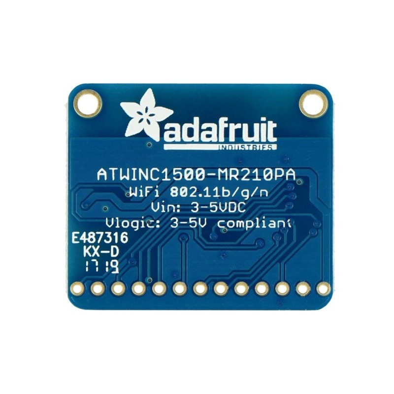 Adafruit ATWINC1500 WiFi Breakout with uFL Connector - fw 19.4.4