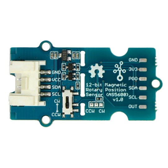 Grove - 12-бітний магнітний енкодер AS5600 - Seeedstudio 101020692