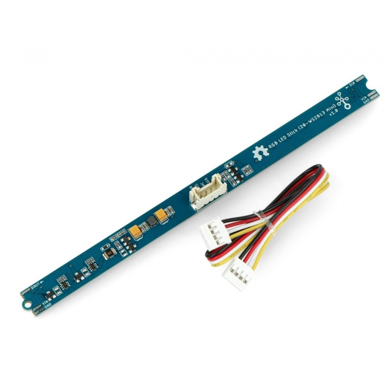 Grove - moduł LED RGB - 20 diod WS2813 - Seeedstudio 104020170