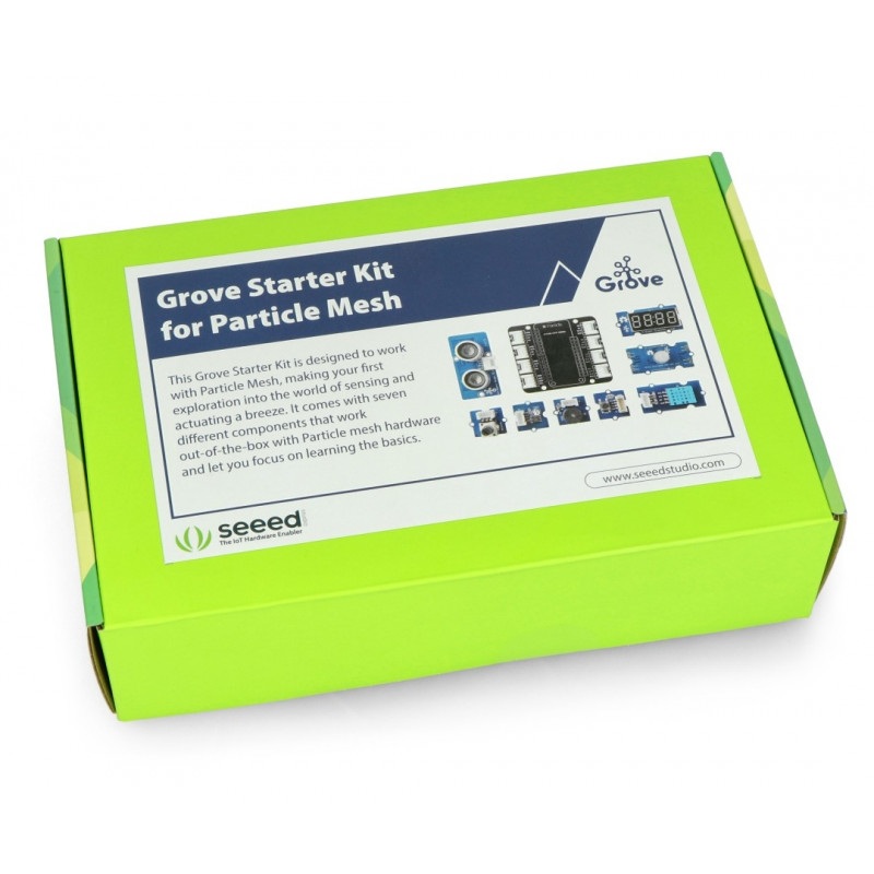 Grove - Starter Kit dla Particle Mesh - zestaw startowy - Seeedstudio 110060906