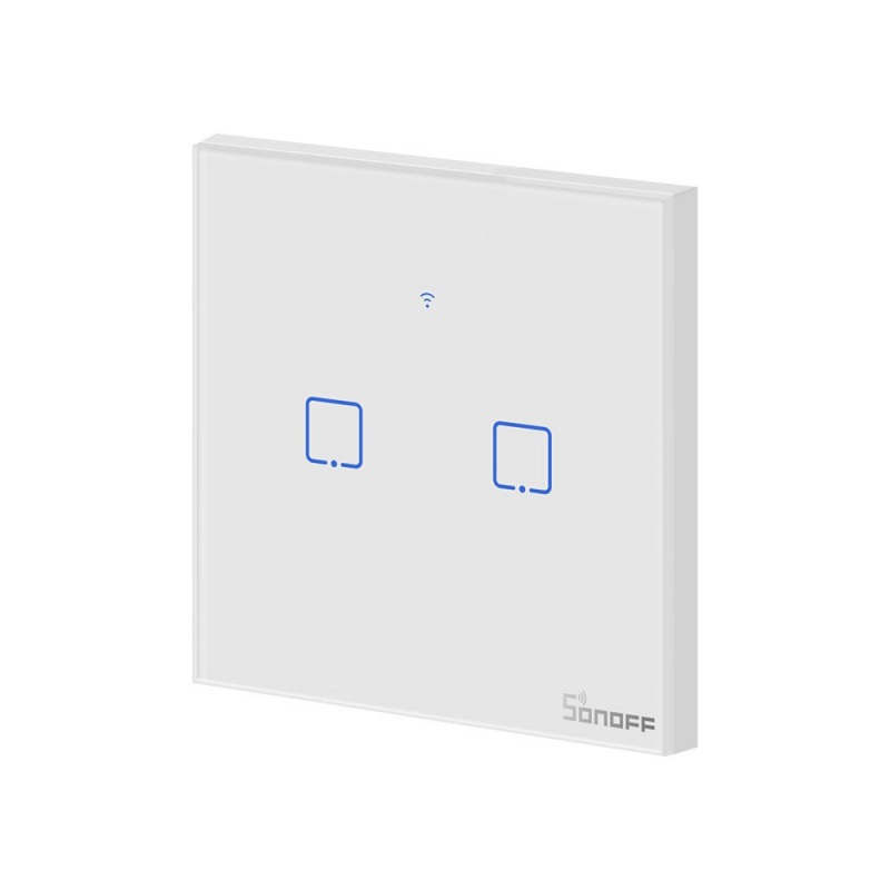 Sonoff T0EU2C-TX - dotykowy włącznik światła - WiFi