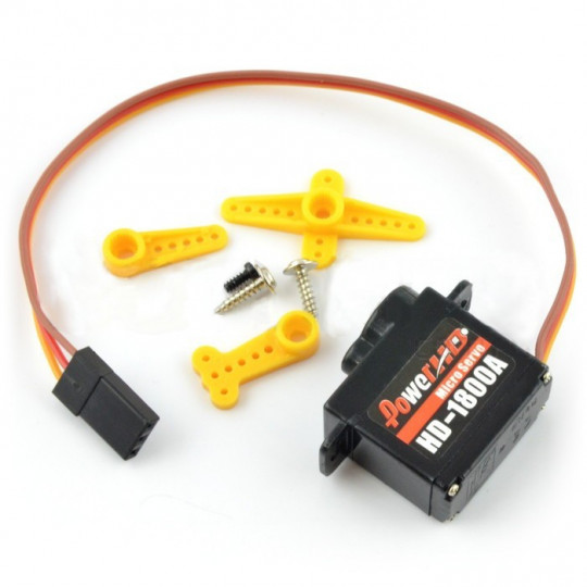 Сервопривод PowerHD HD-1800A - микро