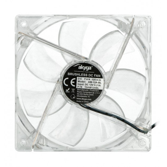 Вентилятор Molex 12V 120x120x25 мм з синє підсвічування