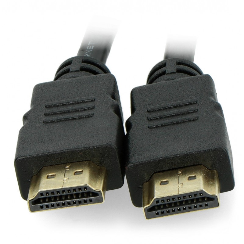 Przewód HDMI Lanberg 4K V1.4 CCS - czarny - 1,8m