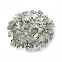Wtyk sieciowy RJ45 przelotowy Lanberg kat. 5e FTP - 100 szt.