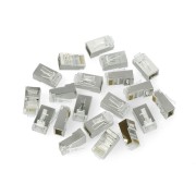 Wtyk sieciowy RJ45 przelotowy Lanberg kat. 6e FTP - 20 szt.