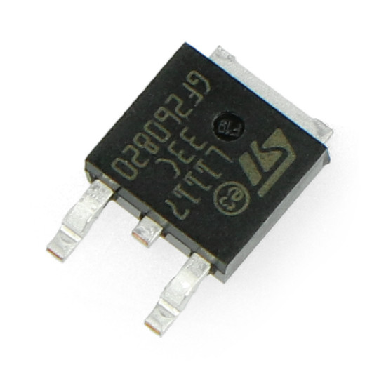 LDO стабілізатор 3.3V LM1117DT - SMD TO252 - 5 шт.