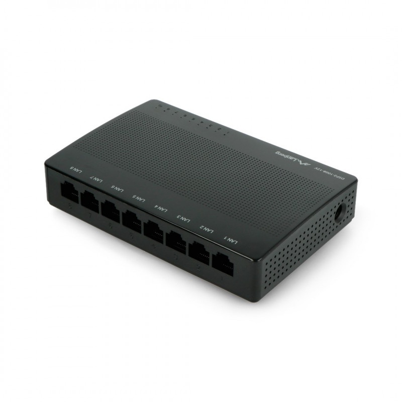 Switch Lanberg DSP2-1008-12V 8 portów 1000Mbps