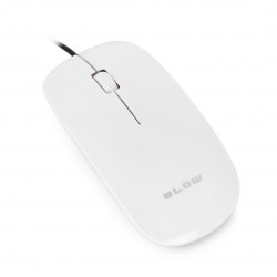 Mysz optyczna MP-30 biała USB Blow