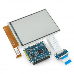 Ekran Waveshare E-paper E-Ink 6'' 1448x1072px - wyświetlacz dla Raspberry Pi 4B/3B+/3B/Zero