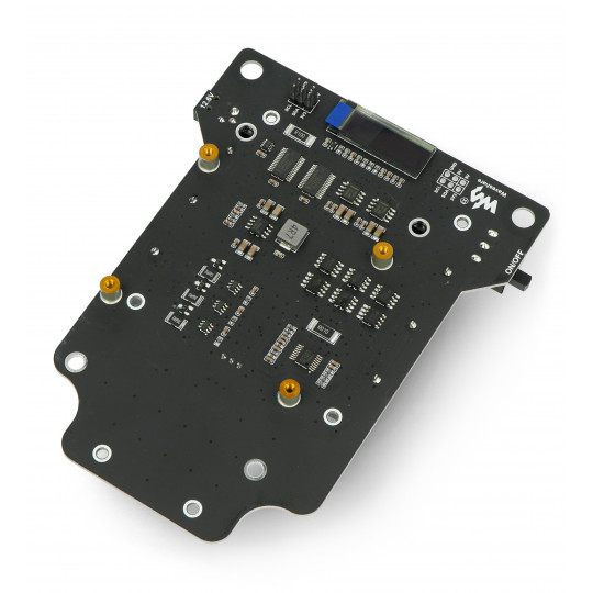 PiRacer DonkeyCar - 4-колісний робот-платформа зі штучним інтелектом, камерою та приводом постійного струму + OLED-дисплей для Ras