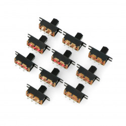 Przełącznik suwakowy SM12F11G7 2-pozycyjny