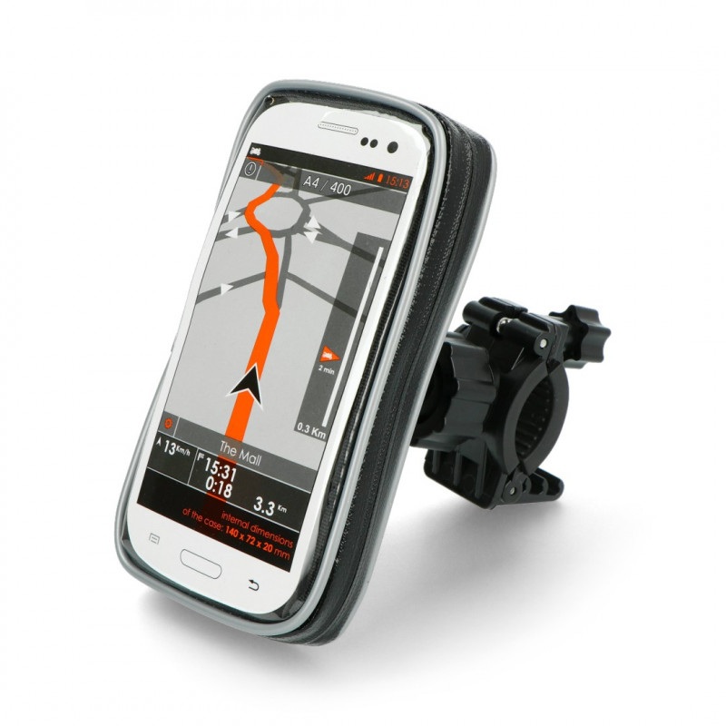 Wodoodporny uchwyt motocyklowy do telefonów - eXtreme 140