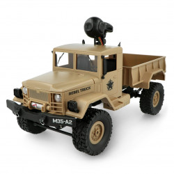 Samochód RC zdalnie sterowany Rebel Truck z kamerą - 2,4GHz - 1:16