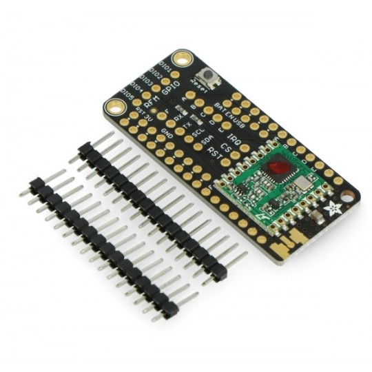 Радіомодуль FeatherWing RFM69 433 МГц - щит для Feather - Adafruit 3230
