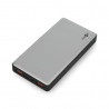Mobilna bateria PowerBank Goobay 15.0 59819 Quick Charge 3.0 15000mAh - szaro - czarna - zdjęcie 1