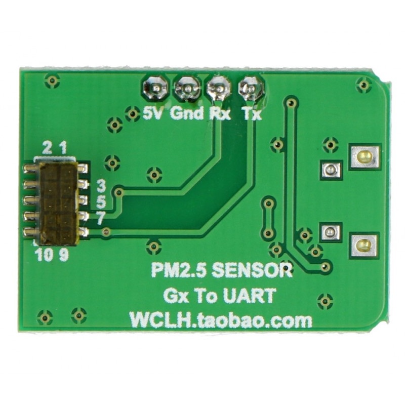 Adapter IDC 10pin 1,27mm - microUSB dla czujnika PMS7003