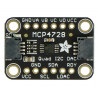 MCP4728 przetwonik DAC I2C - 4 kanały + EEPROM - Adafruit 4470 - zdjęcie 3