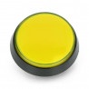 Push Button 6cm - żółty (wersja eko2) - zdjęcie 1
