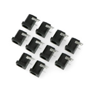 Gniazdo DC 5.5 x 2.1 mm do druku - poziome