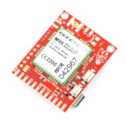 Moduł GSM GPRS dual SIM - c-uGSM μ-shield v.1.13 - do Arduino i Raspberry Pi - złącze u.FL