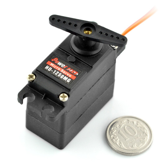 Сервопривід PowerHD HD-1250MG – середній