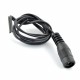 Gniazdo DC 5.5 x 2.1mm z przewodem 50cm Gniazdo DC 5.5 x 2.1mm z przewodem 50cm