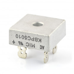 Mostek prostowniczy KBPC5010 - 50A / 1000V z konektorami