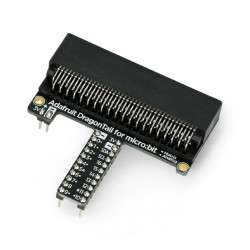 DragonTail adapter do płytki stykowej dla BBC micro:bit - Adafruit ...