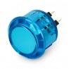 Adafruit Arcade Button 3,3cm przeźroczysty - niebieski - zdjęcie 1