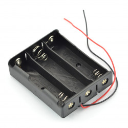 Koszyk na 3 baterie typu 18650