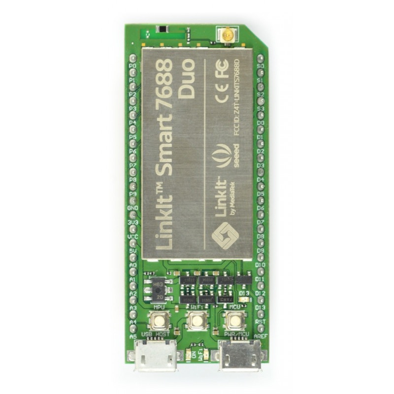 LinkIt Smart 7688 Duo - moduł WiFi z czytnikiem microSD zgodny z Arduino