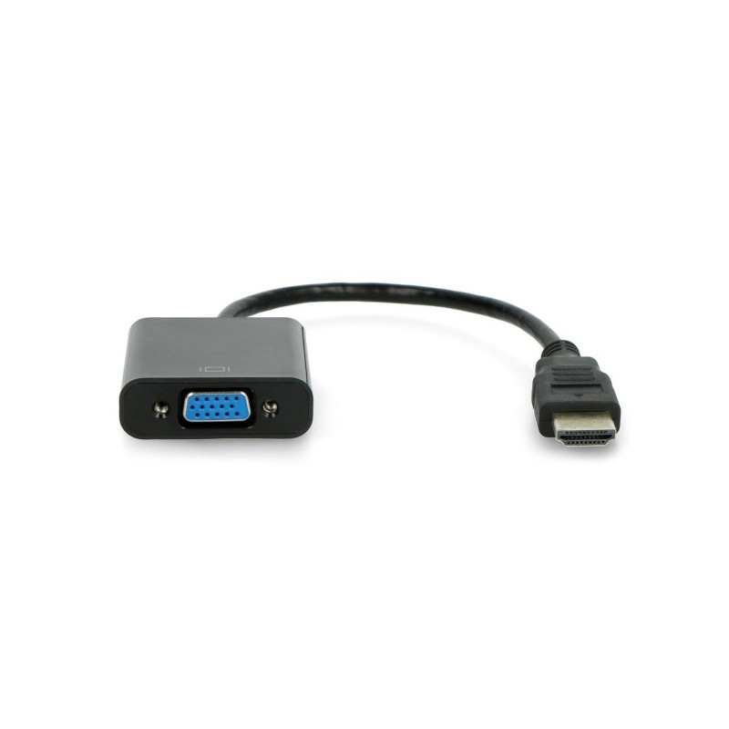 Konwerter HDMI do VGA + audio HD31A z przewodem