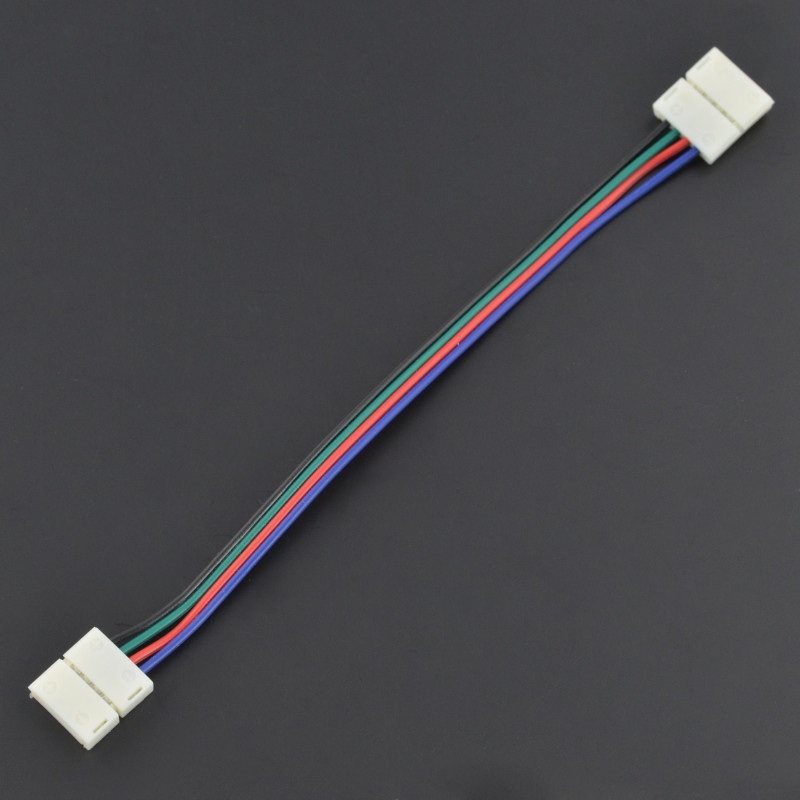 Konektor do taśm LED 10mm 4 pin - z przewodem