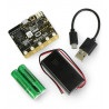 Micro:bit Go - moduł edukacyjny, Cortex M0, akcelerometr, Bluetooth, matryca LED 5x5 + akcesoria - zdjęcie 3