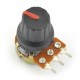 Gałka potencjometru GC16 czerwona - 16mm Gałka potencjometru GC16 czerwona - 16mm