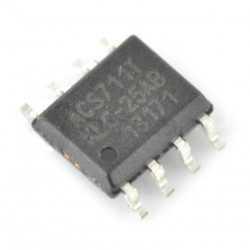 Czujnik prądu ACS711KLCTR +/-25A  - SMD