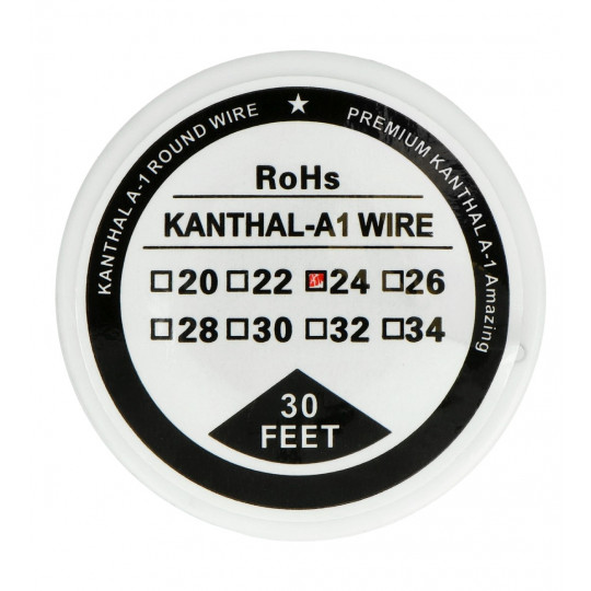 Резистивная проволока Kanthal A1 0,51 мм 6 Ом/м - 9,1 м