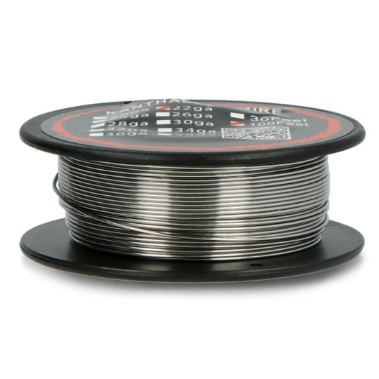Дріт опору Kanthal A1 0,64 мм 4,9 Ом/м - 30,5 м