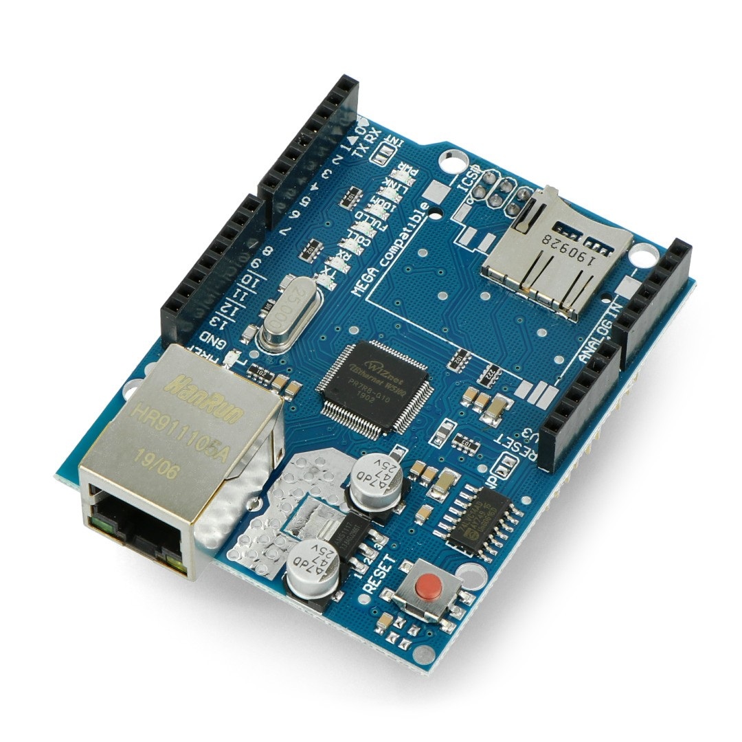 Ethernet Shield W5100 dla Arduino
