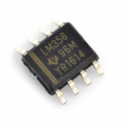 Wzmacniacz operacyjny LM358 - SMD