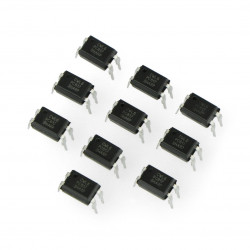 Transoptor jednokanałowy PC817 - THT