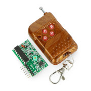 Czterokanałowy moduł radiowy 433 MHz + pilot
