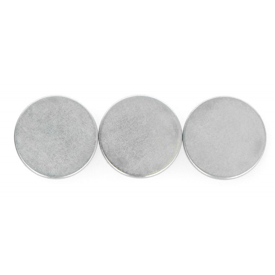 Круглий неодимовий магніт Calamit N35/Zn 18x2 мм - 10 шт.